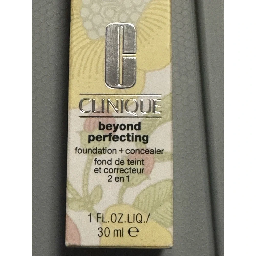 Clinique beyond perfecting foundation+concealer‎ 1 FL Wn48 Oat(MF) NIB